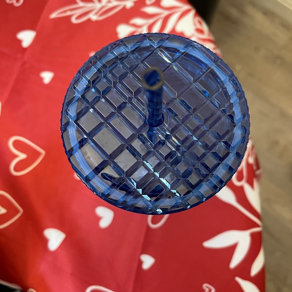 NEW Starbucks Holiday 2022 AZURE 24 oz Cold Cup Jeweled Venti Tumbler - Picture 3 of 4